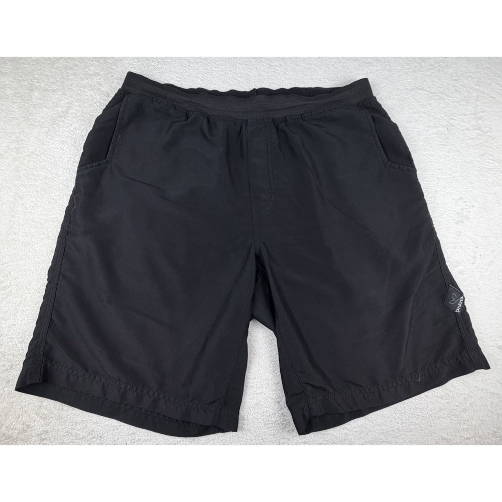Prana MOJO Climbing Travel Hiking Shorts (Men's‎ Extra Large) Black - 10" Inseam